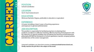Coordinator in United Charter Schools 