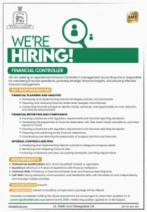 Financial Controller at AL Habib Asset Management 2025